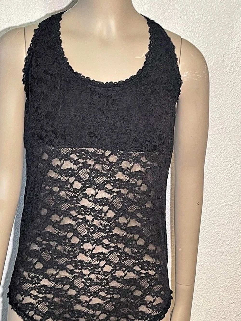 Aerie Black Lace bodysuit size large